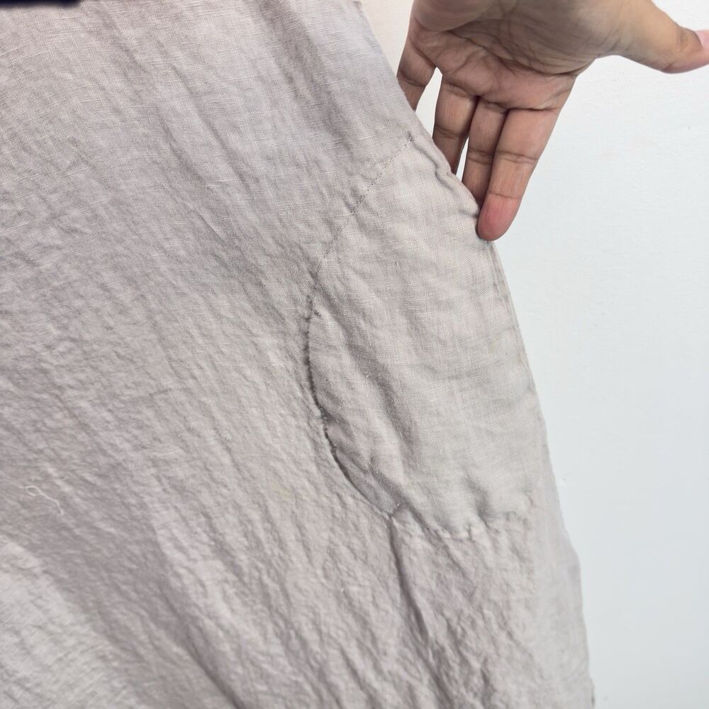 Laura Bianchi 100% Linen Maxi Dress - Picture 8 of 15